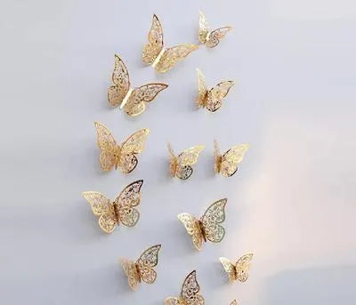 MZ859200429REIL Wall Decorative Piece Butterflys pack Of 6
