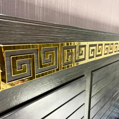 MZ93620004PKSR Golden Wall Mirror, 6 Pcs